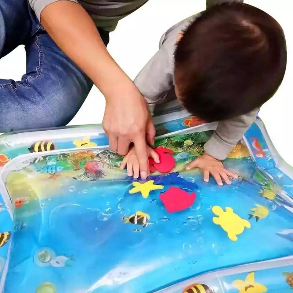 Baby Water Play Mat, Thicken PVC Playmat For Toddler, Play Center Water Mat for Babies, Tummy Time Water Play Mat, Newest Inflatable Infant Activity Play Mat Baby Water Play Mat, Thicken PVC Playmat For Toddler, Play Center Water Mat for Babies, Tummy Time Water Play Mat, Newest Inflatable Infant Activity Play Mat
